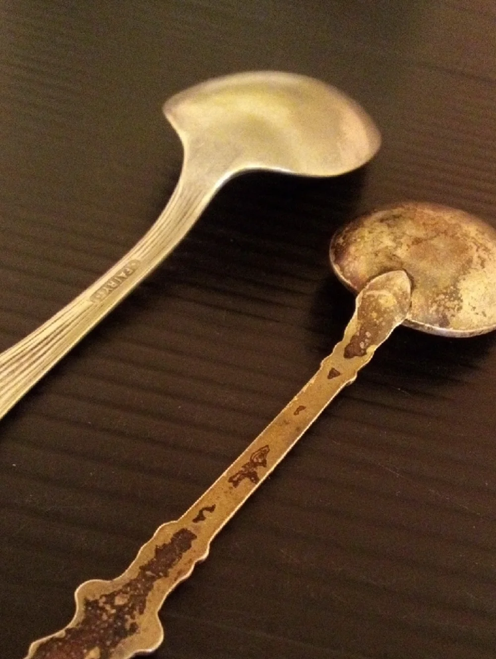 Make Offers - Silver Tone Decorative Collectible Spoons - Set of 2
